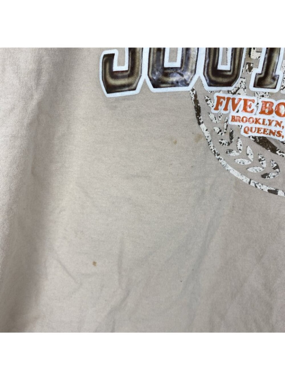Mens Southpole Five Boroughs T-Shirt Size XXL Color Tan - Picture 3 of 6